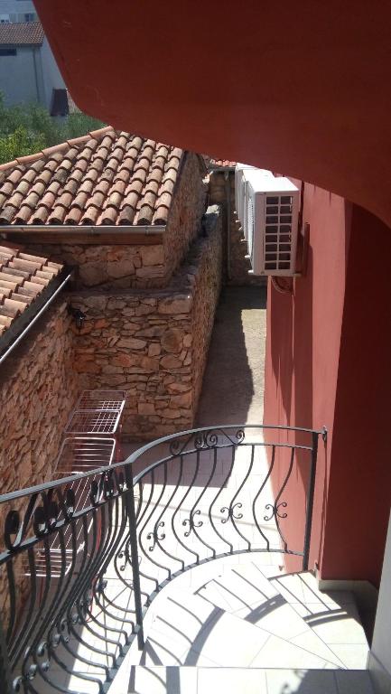 Balkón nebo terasa v ubytování Apartments Matulic