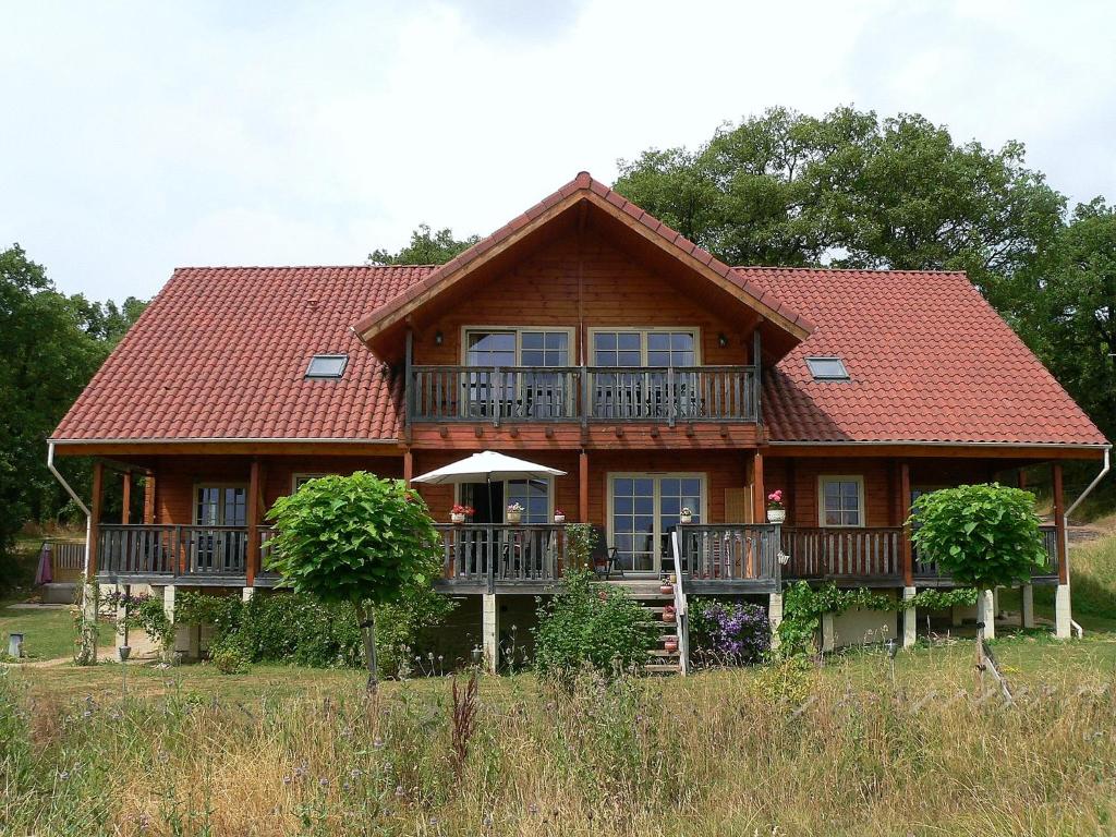 Zahrada ubytování Chambre d'hôte L'Arrivée