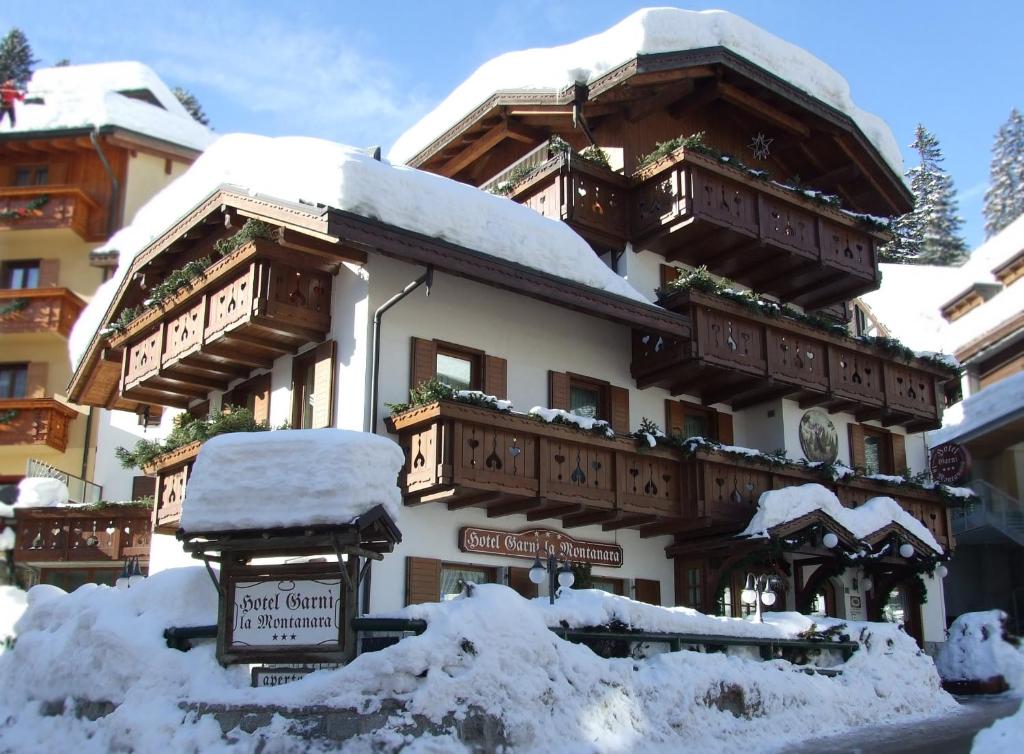 Hotel Garnì La Montanara v zimě