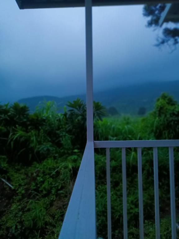 a view from the balcony of a house at The Crystal Villa in Karjat