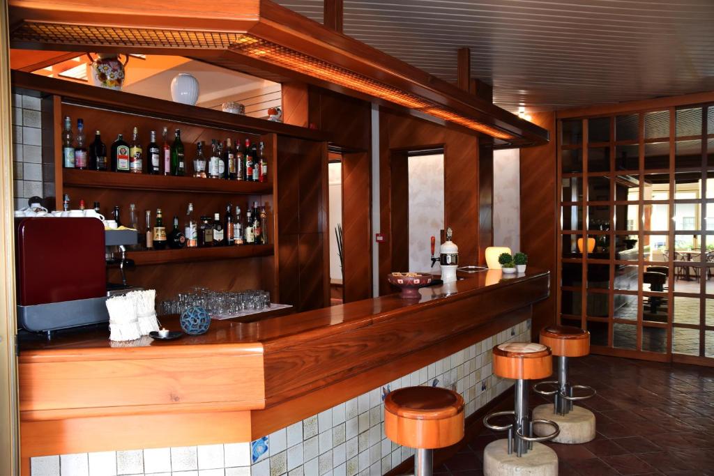 Lounge nebo bar v ubytování Hotel Graziella