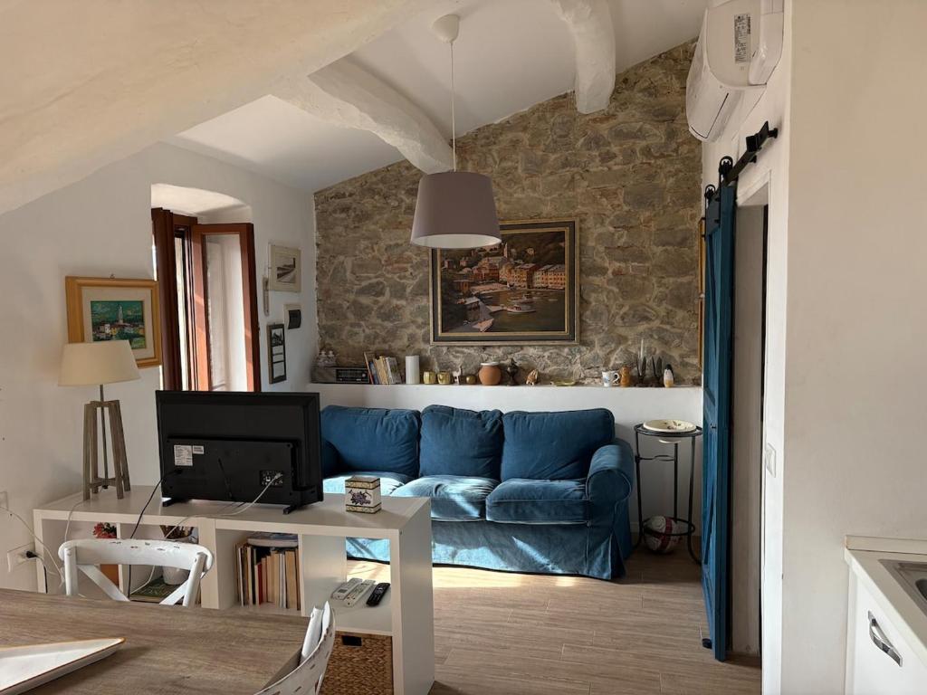 Un lugar para sentarse en Castle Apartment with Lake View