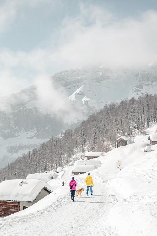 Ambiente Appartement C2 - moderne Ferienwohnung mit Terrasse in Leukerbad - Resim 16