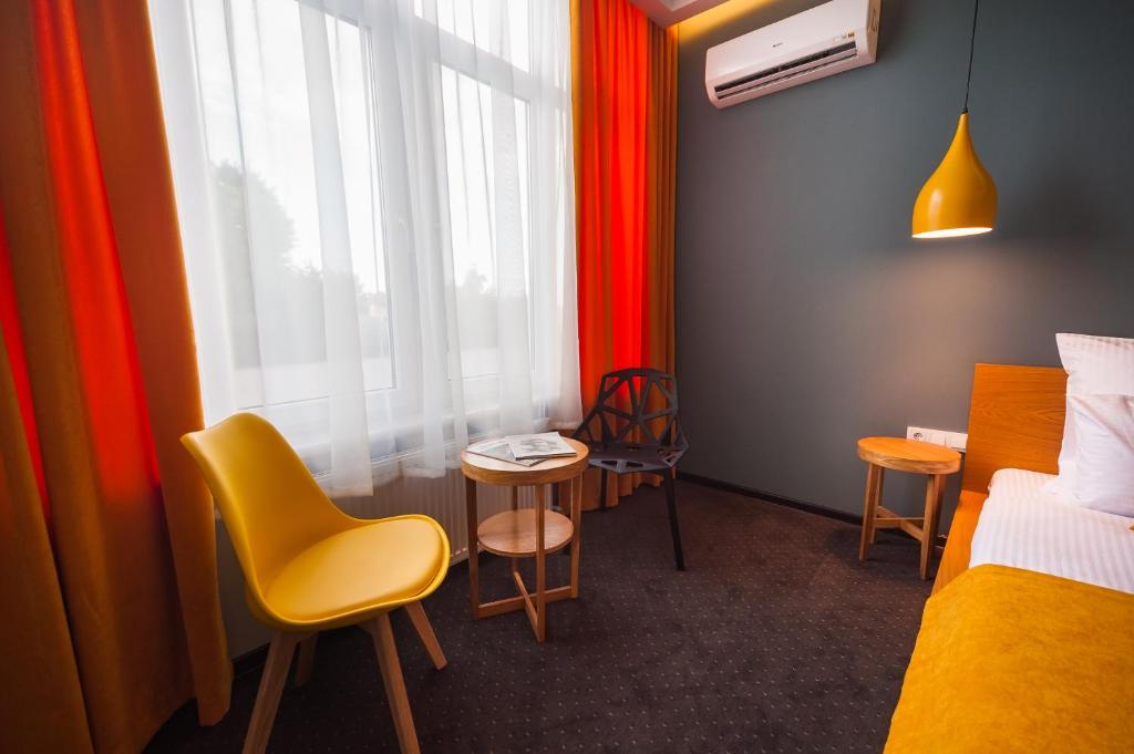 Posezení v ubytování Beehive Hotel