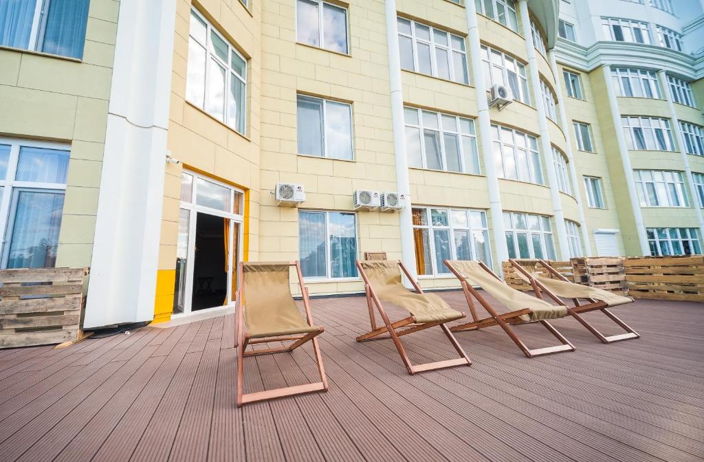 Budova, kde se hotel nachází