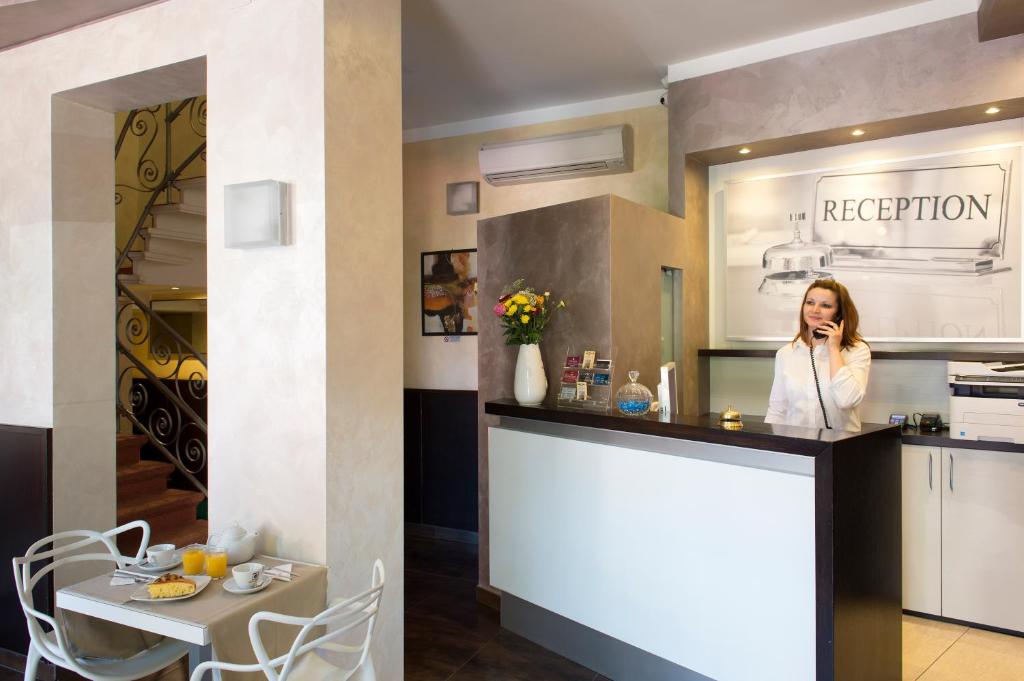 Vstupní hala nebo recepce v ubytování Hotel Delizia