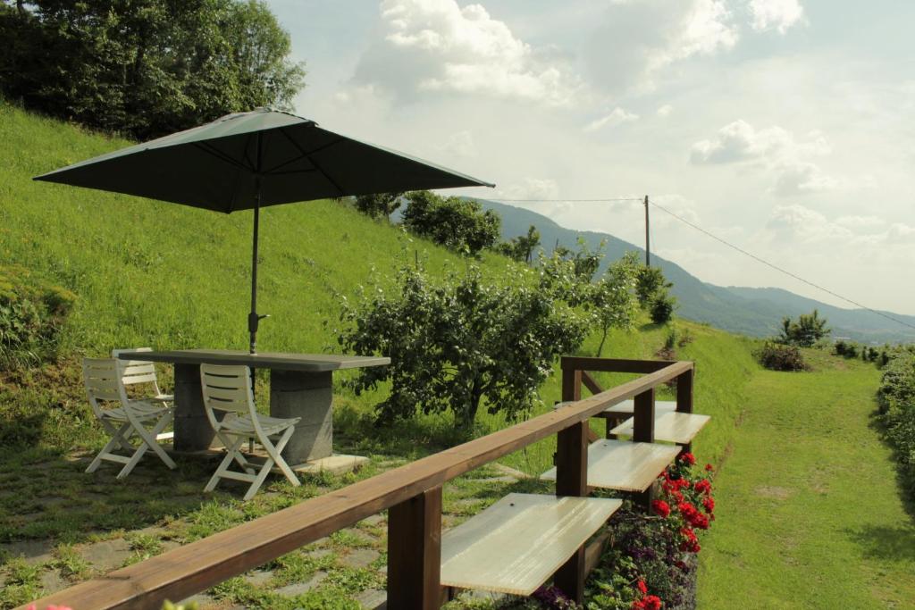 Příroda nedaleko bed and breakfast