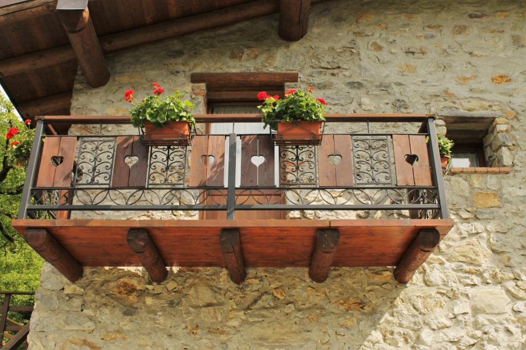 Balkón nebo terasa v ubytování Bed And Breakfast Montino