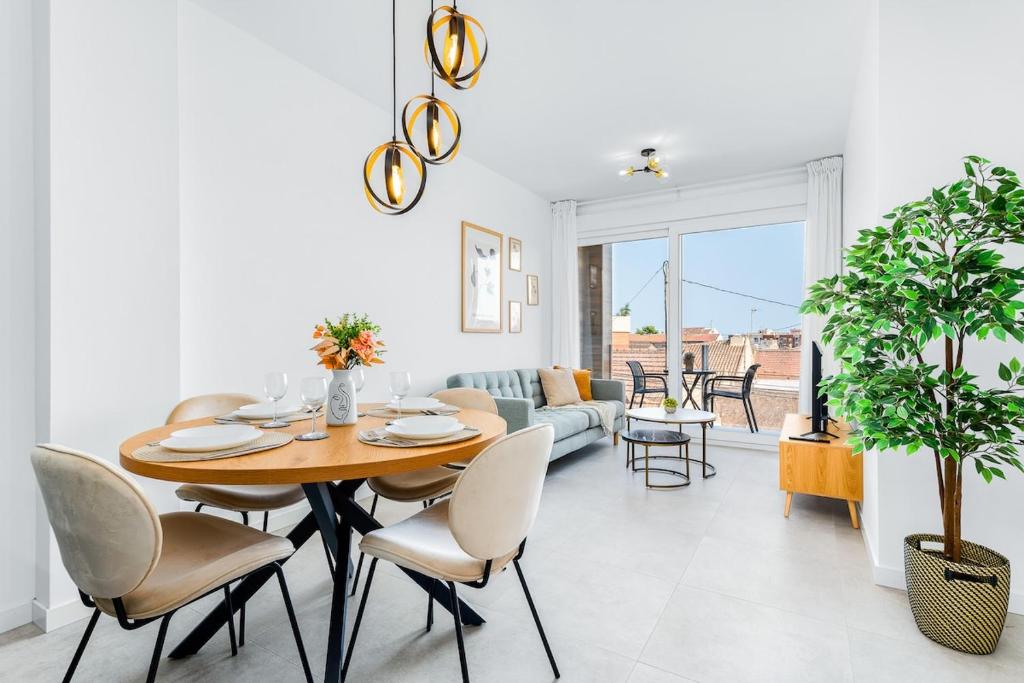 Χώρος καθιστικού στο Casa Sol y Serena