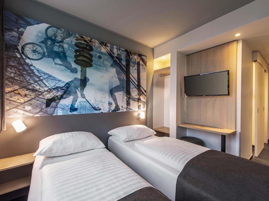 B&B Hotel München-Olympiapark - Resim 12