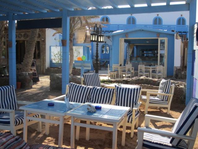 Posezení v ubytování El Primo Hotel Dahab