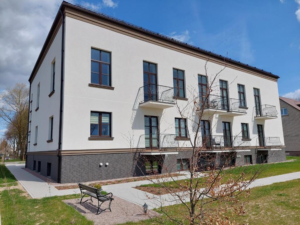 Budova, kde se apartmán nachází