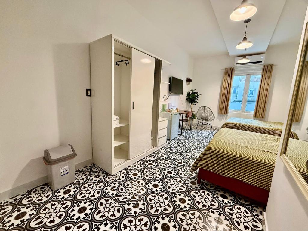Postel nebo postele na pokoji v ubytování Lily Hostel