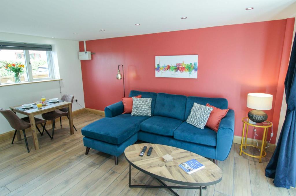 Istumisnurk majutusasutuses Myrtle Cottage, Cotehill, near Carlisle