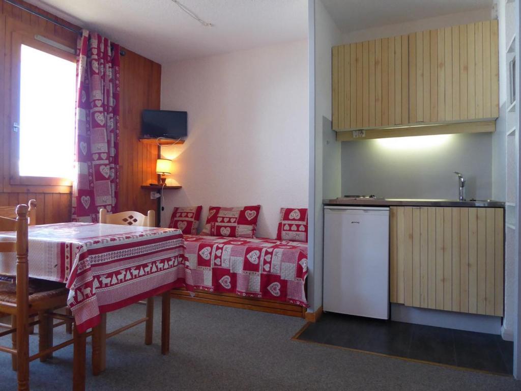 Studio pour 3 pers. à Montchavin, proche pistes, parking gratuit