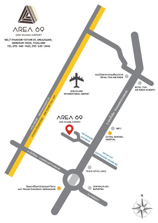 Fotografie z fotogalerie ubytování Area 69 (Don Muang Airport) v destinaci Bangkok