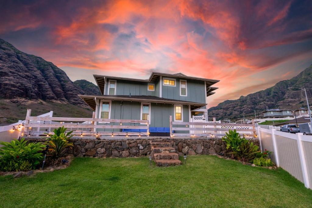 Naturlandskabet i nærheden af feriehuset