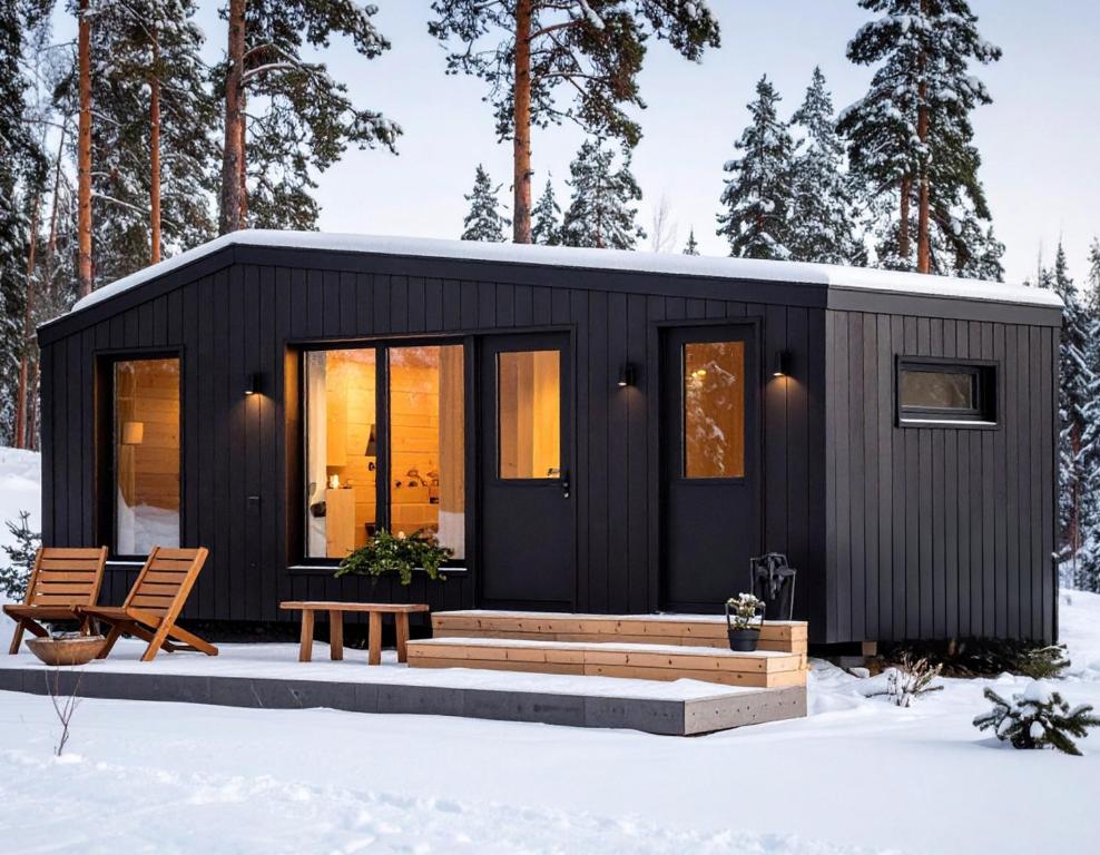 Basecamp in Yllas for Adventures v zimě