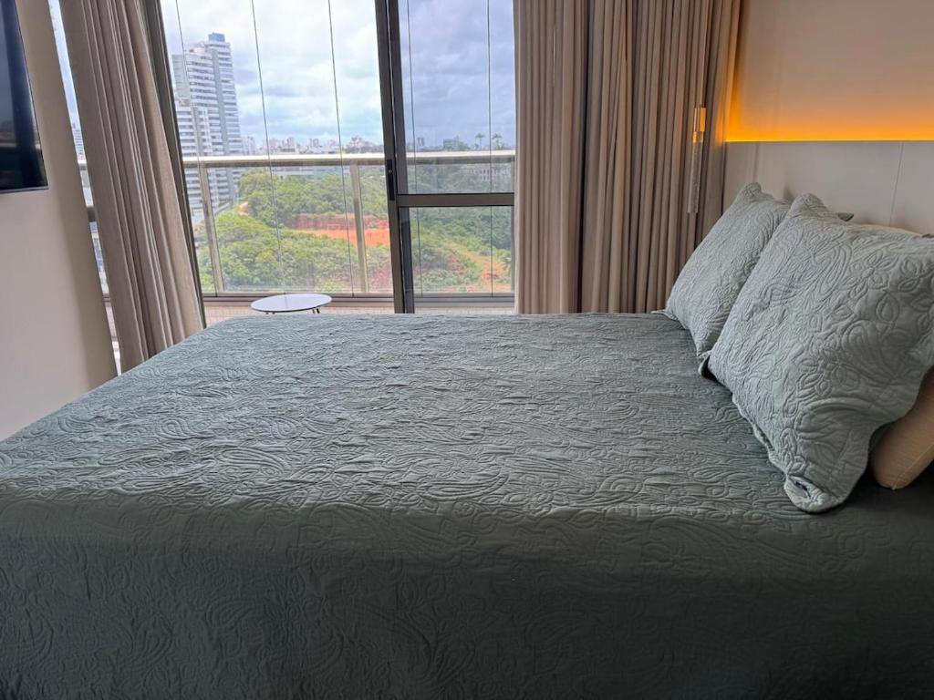 Postel nebo postele na pokoji v ubytování Beach Class Salvador