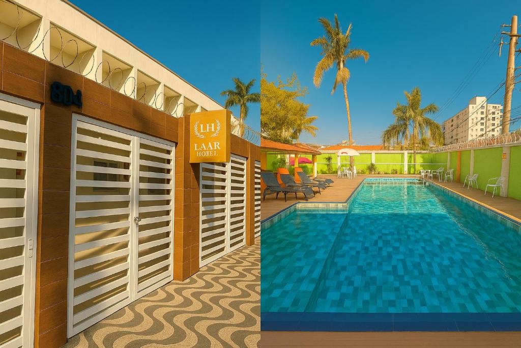 Бассейн в LAAR Hotel или поблизости