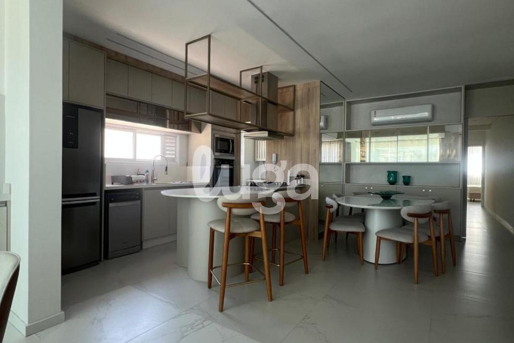 Køkken eller tekøkken på Praia & Conforto – Apto 350m da praia