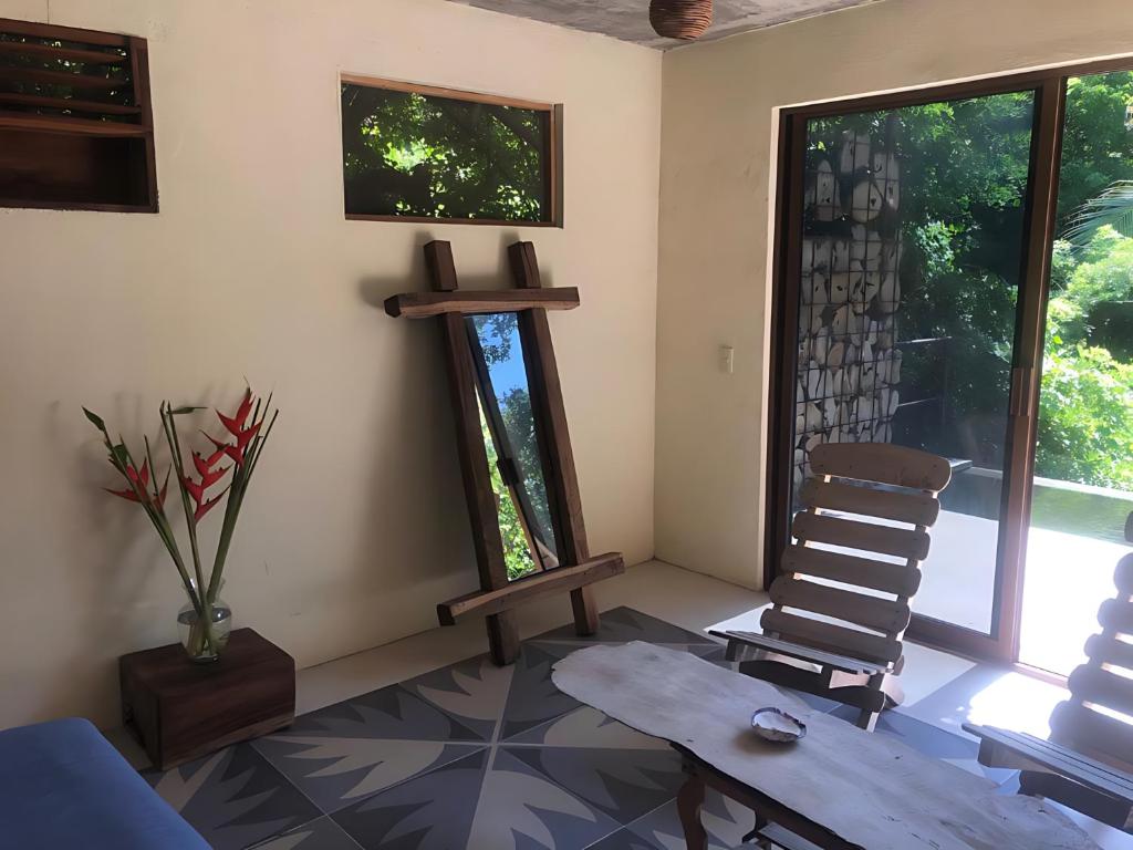 Χώρος καθιστικού στο Casa Xolo