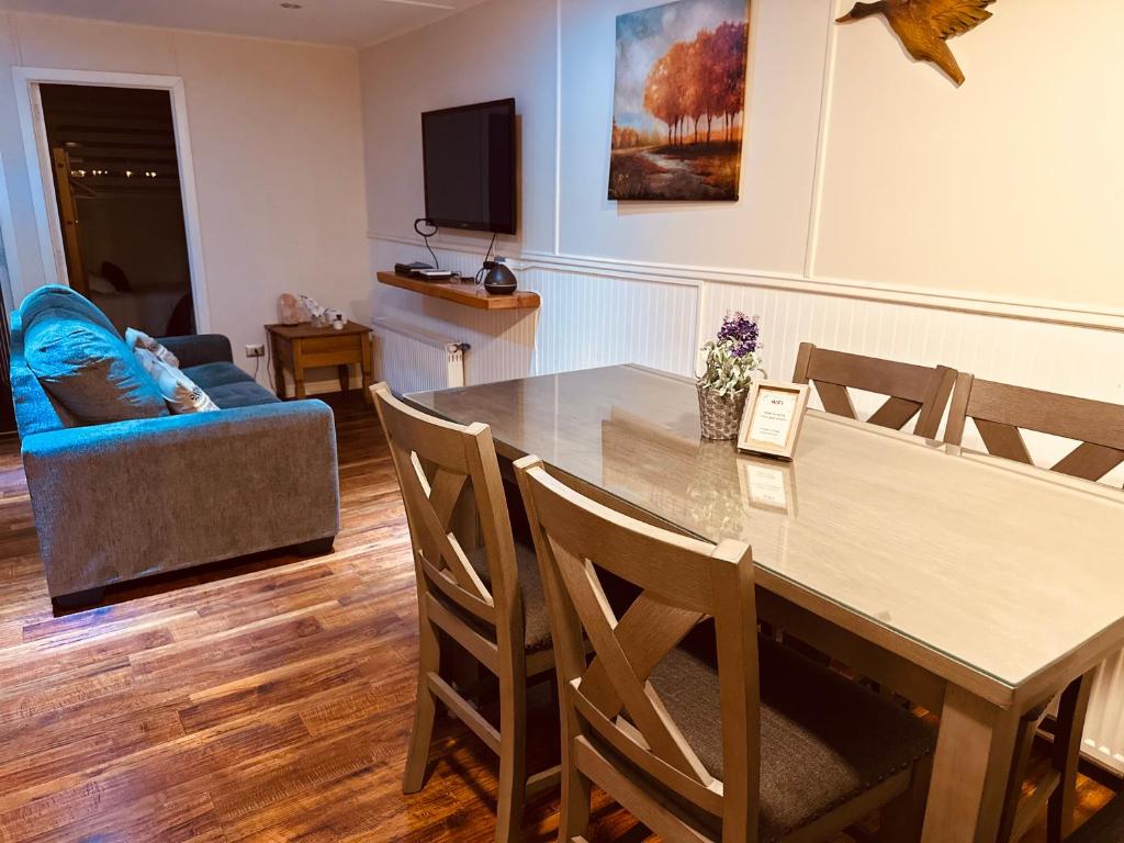 Posezení v ubytování Departamentos Patagonia