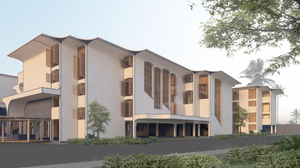 Budova, kde se hotel nachází