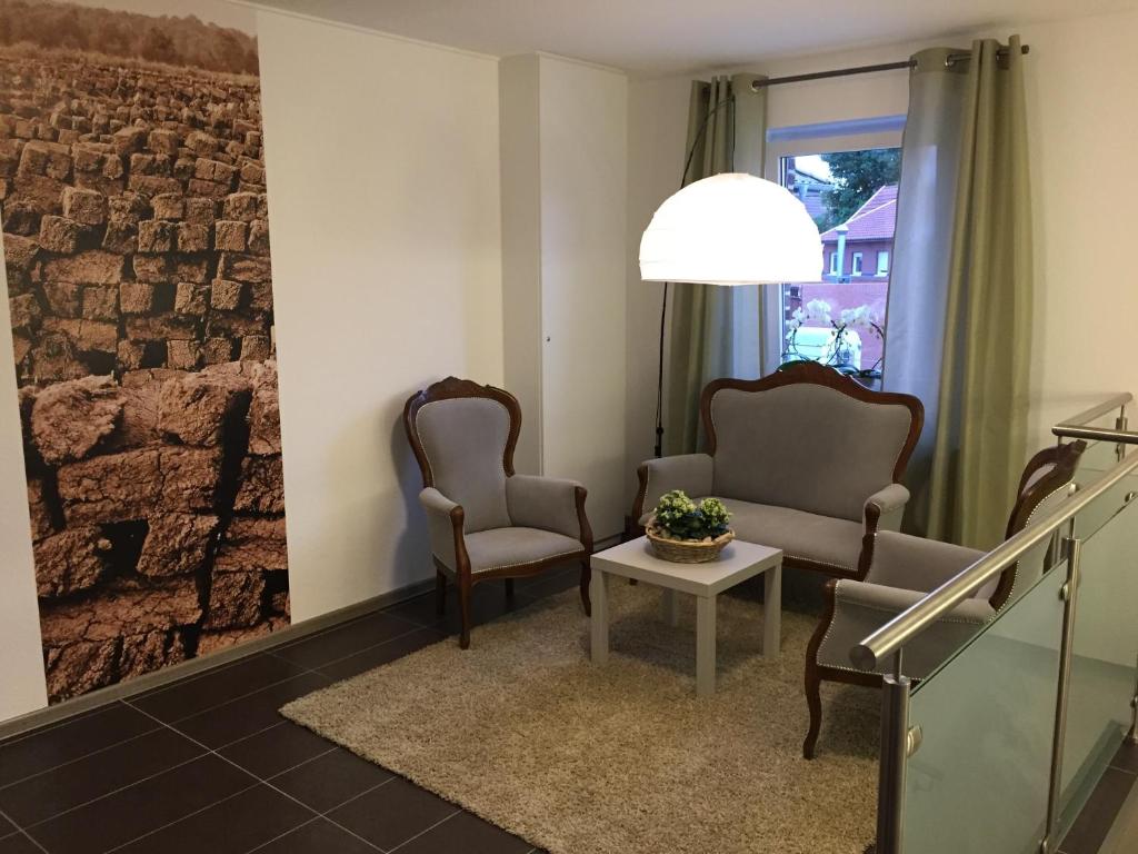 Posezení v ubytování Pension Dalinghaus