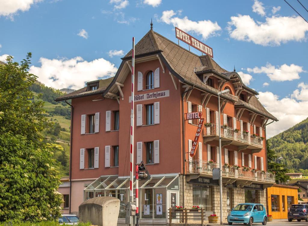 Budova, kde se hotel nachází