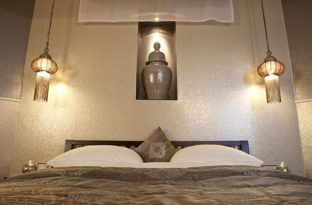 Postel nebo postele na pokoji v ubytování Ringhotel Reubel