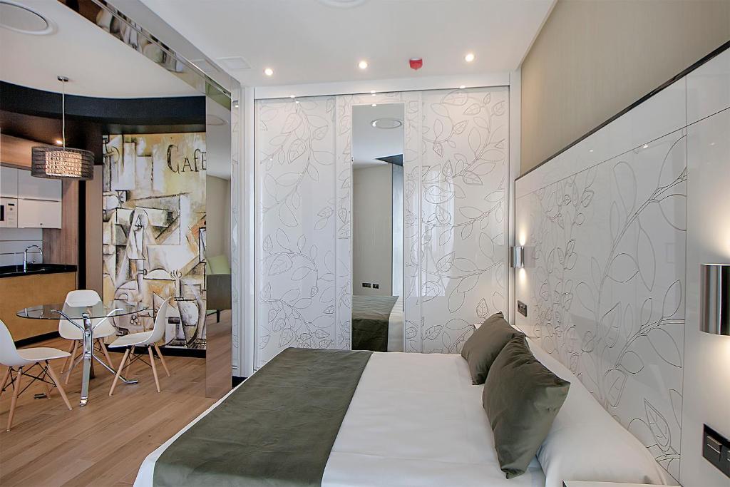 Posedenie v ubytovaní Apartamentos Suites Oficentro Deluxe