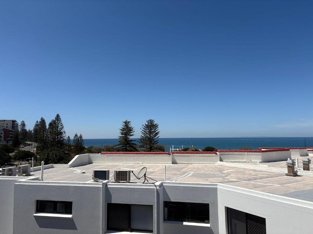 a view of the ocean from the roof of a building at Spinnaker Seas Unit 8 in Caloundra
