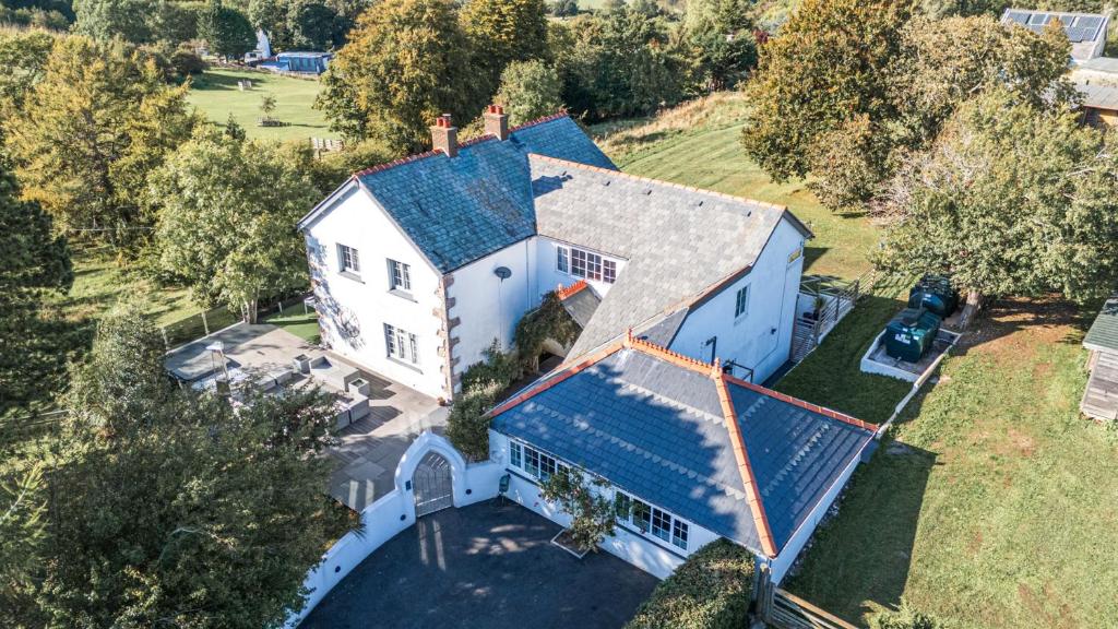 Bygningen som feriehuset ligger i