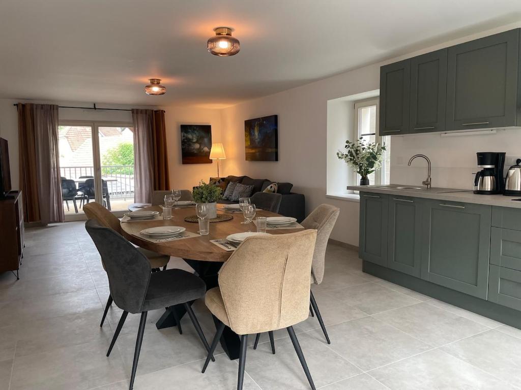 Maison Bleue, Appartements Thann centre, proche vignoble, terrasse avec vue – photo 14