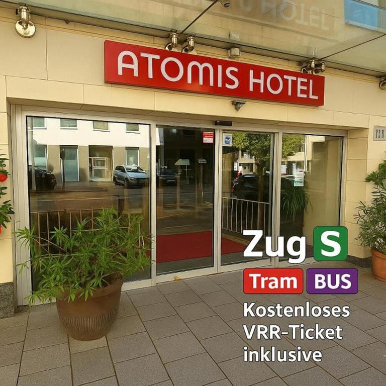 Atomis Hotel Düsseldorf City - Resim 4