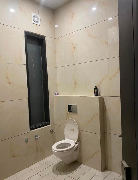 Koupelna v ubytování Hotel Dastoor