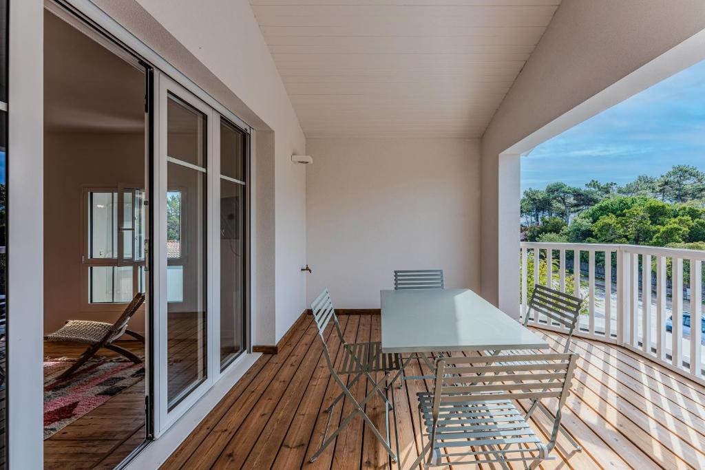 Μπαλκόνι ή βεράντα στο Cap ferret centre réf 128