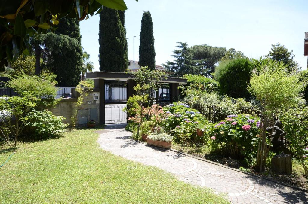 Zahrada ubytování Casa Silvia