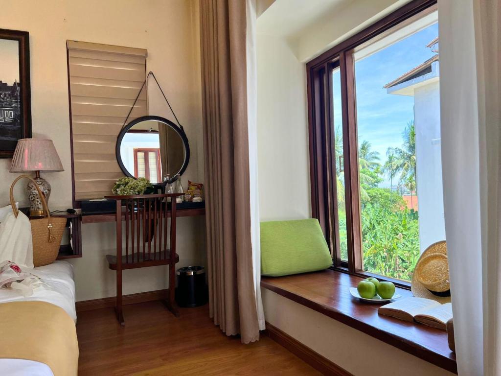 Phòng Deluxe Giường đôi Nhìn ra Khu vườn