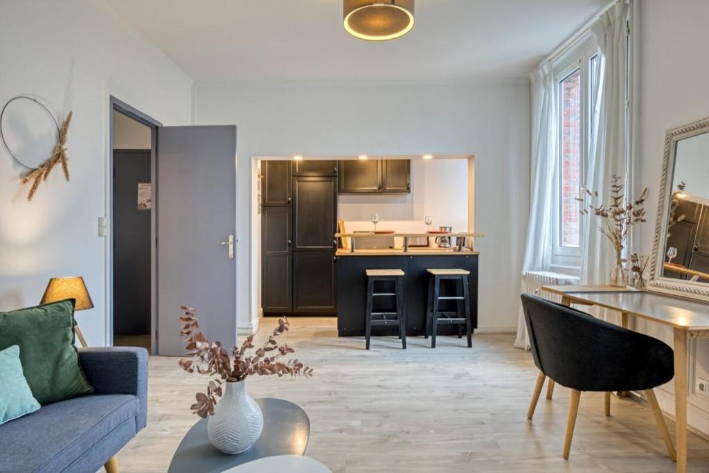 Flaubert appartement avec parking idéal au cœur du centre-ville