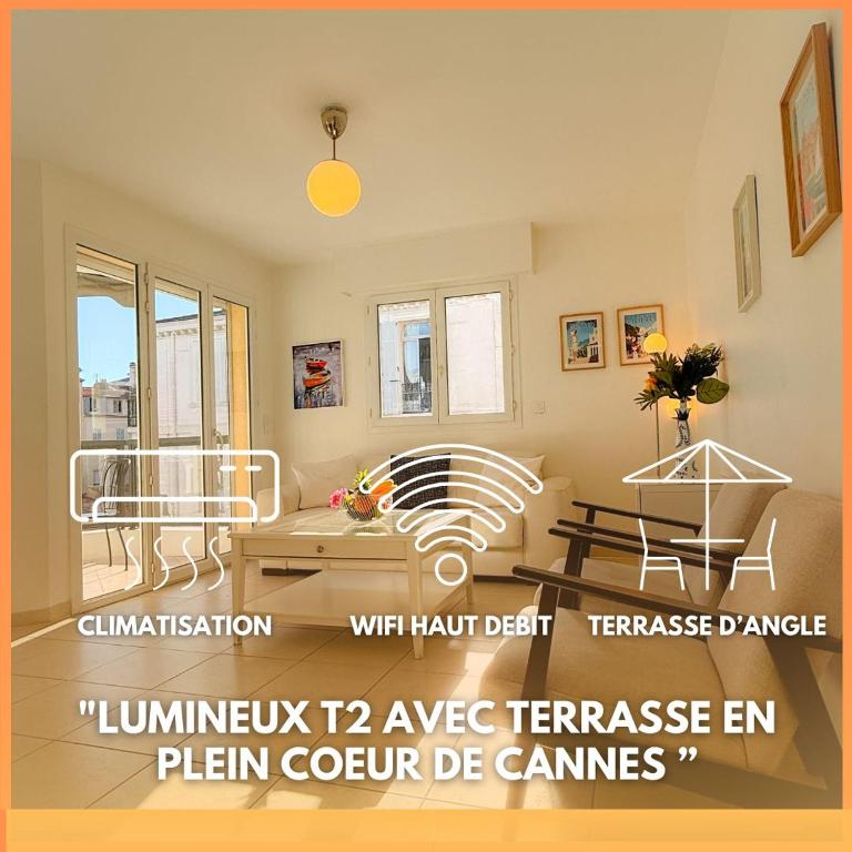 Fotografie z fotogalerie ubytování Le Marilyne By ApiRent #Lumineux #Terrasse #Central v Cannes