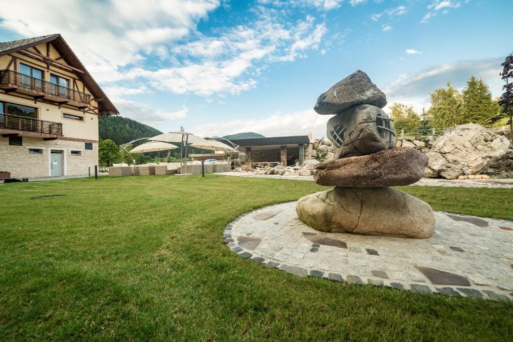Zahrada ubytování Village Resort Hanuliak