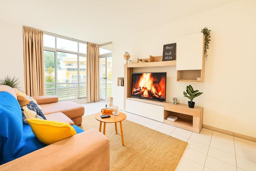 Posezení v ubytování Oceanos 12 Holiday Apartment, Portimão, Algarve