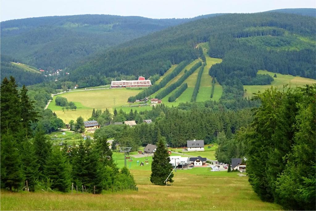 Příroda nedaleko apartmánu
