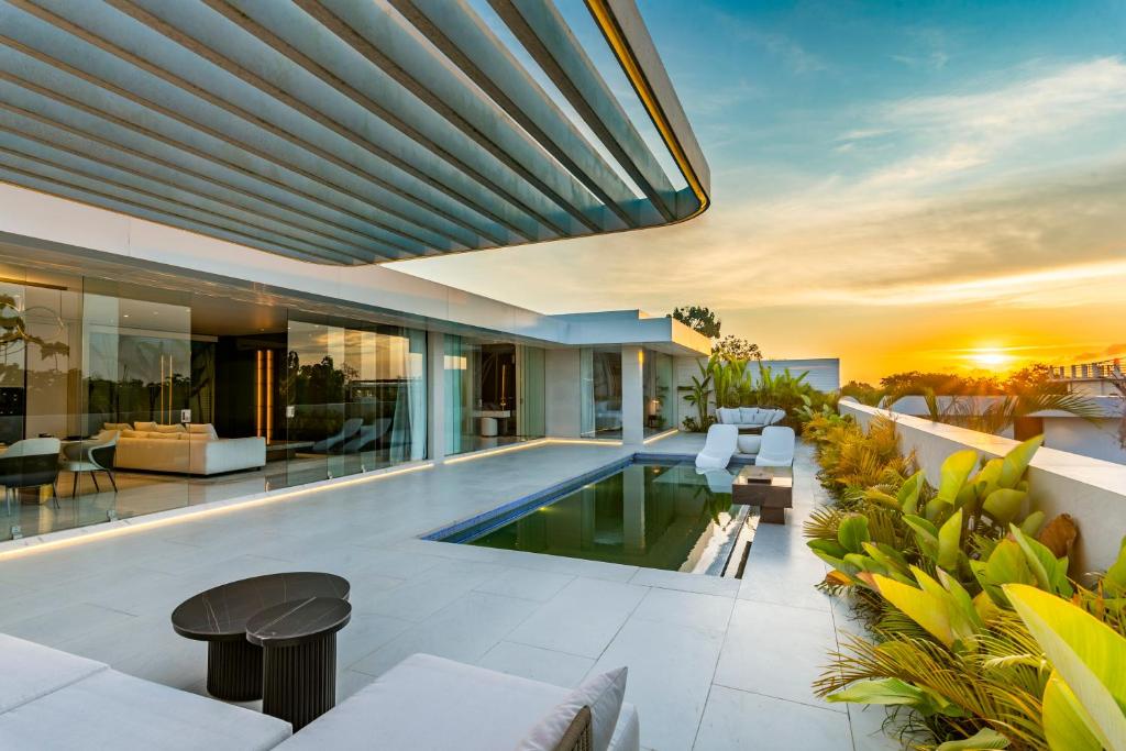 an image of a villa with a swimming pool at Sky Star Uluwatu in Uluwatu