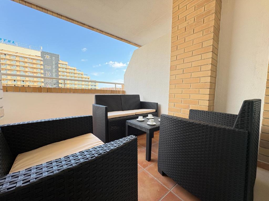 Posezení v ubytování ACV - Aguamarina-2ª Línea Planta 5 Norte