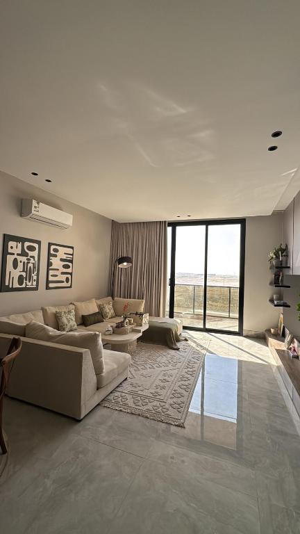 Ruang duduk di Vip apartment