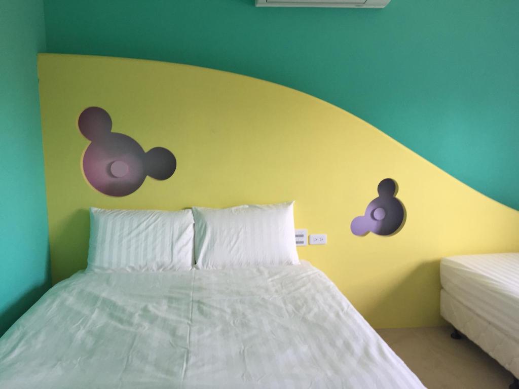 Postel nebo postele na pokoji v ubytování Happy B&B