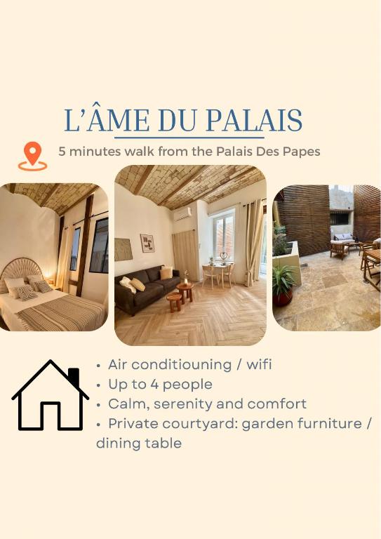 Galería fotográfica de L âme du Palais - Cour intérieur privée en Aviñón